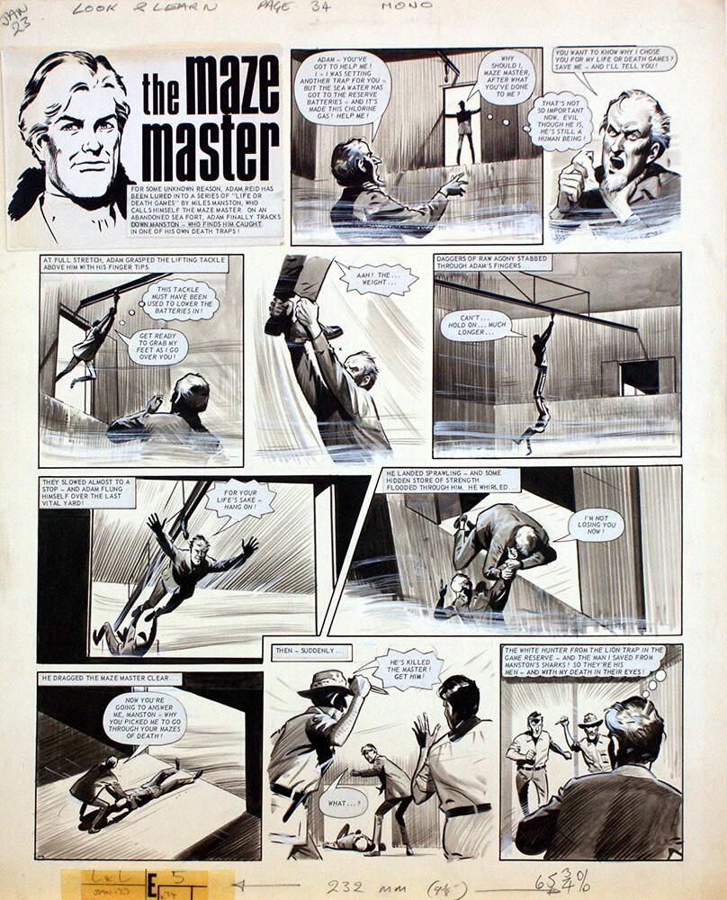 Maze Master 3 art by Bill Lacey Maze Master 3 art by Bill Lacey