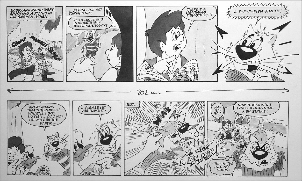 The Blunders: Fish Supper art by Andy Lanning The Blunders: Fish Supper art by Andy Lanning
