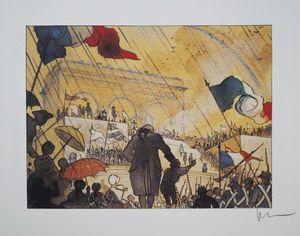 The Tricolour Rainbow art by Milo Manara The Tricolour Rainbow art by Milo Manara