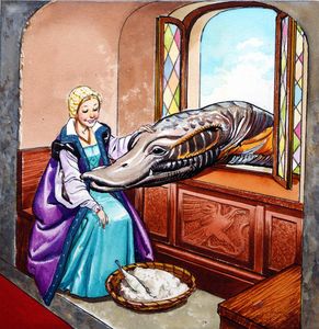 The Lady and the Dragon: Best of Friends art by Nadir Quinto The Lady and the Dragon: Best of Friends art by Nadir Quinto