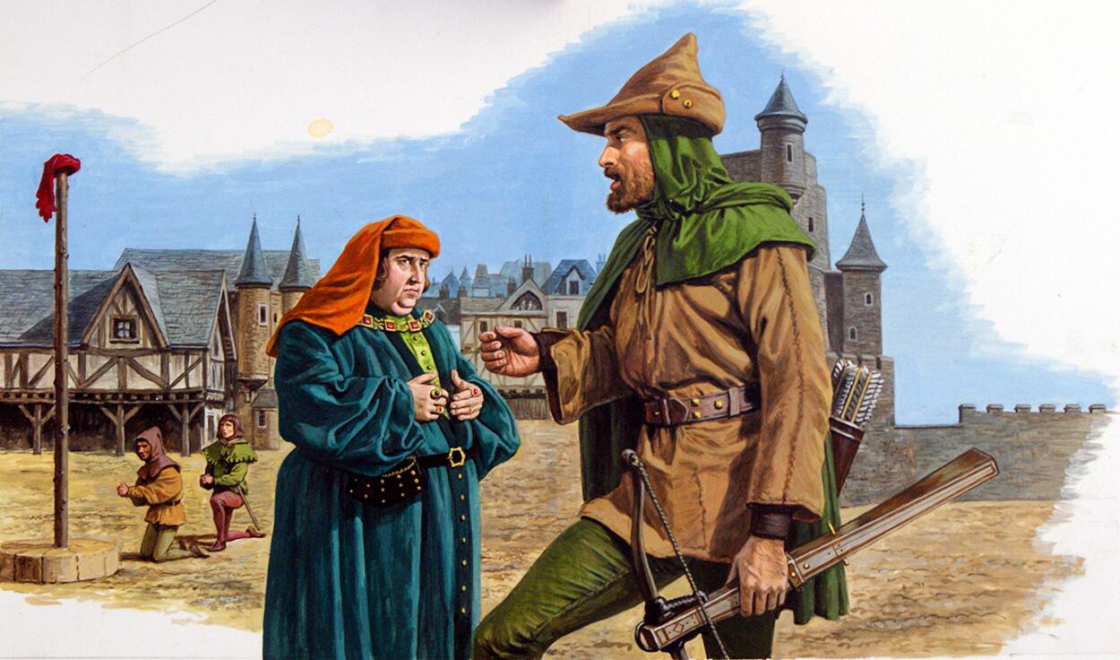 William Tell art by Roger Payne William Tell art by Roger Payne