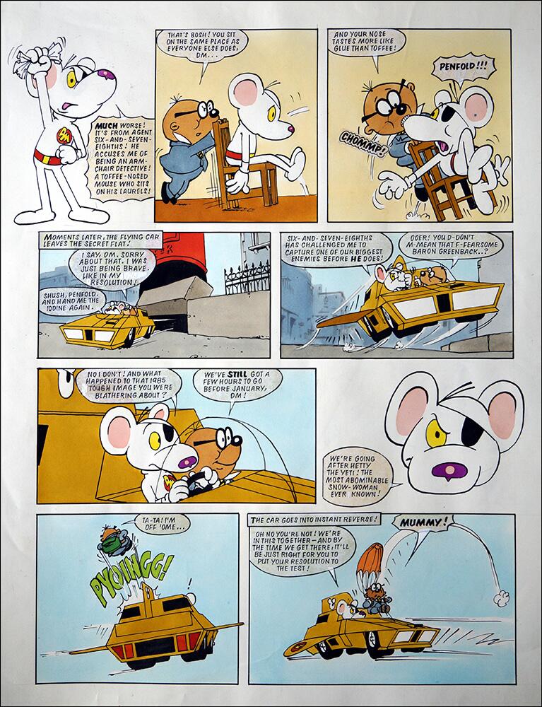 2nd page of episode art by Arthur Ranson 2nd page of episode art by Arthur Ranson