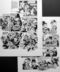 Worzel Gummidge - Sunshine's Downfall (TWO pages) art by Mike Noble Worzel Gummidge - Sunshine's Downfall (TWO pages) art by Mike Noble