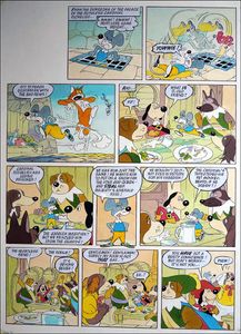 Dogtanian - Mouse Trapped art by Bill Titcombe Dogtanian - Mouse Trapped art by Bill Titcombe