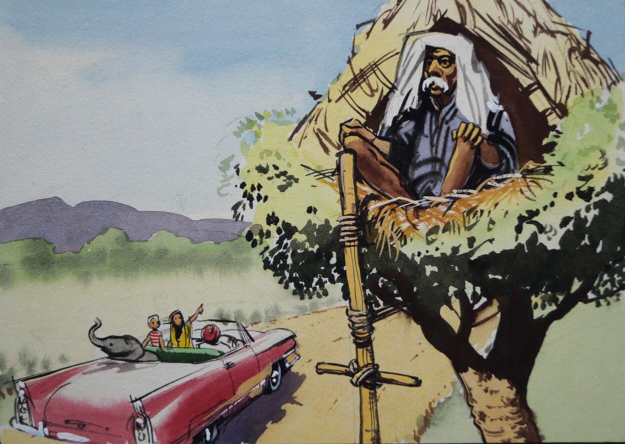 The Yogi (complimentary) art by John Worsley The Yogi (complimentary) art by John Worsley