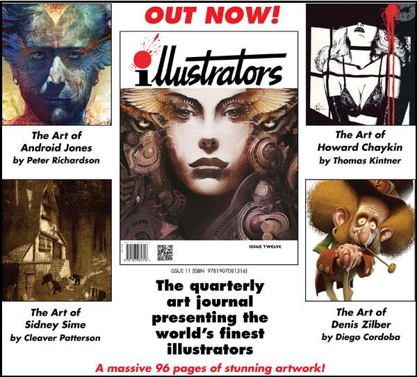 features include, illustrators issue 12 features include, illustrators issue 12