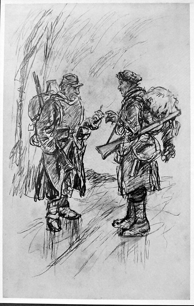 Stage 1 art by Bert Thomas Stage 1 art by Bert Thomas