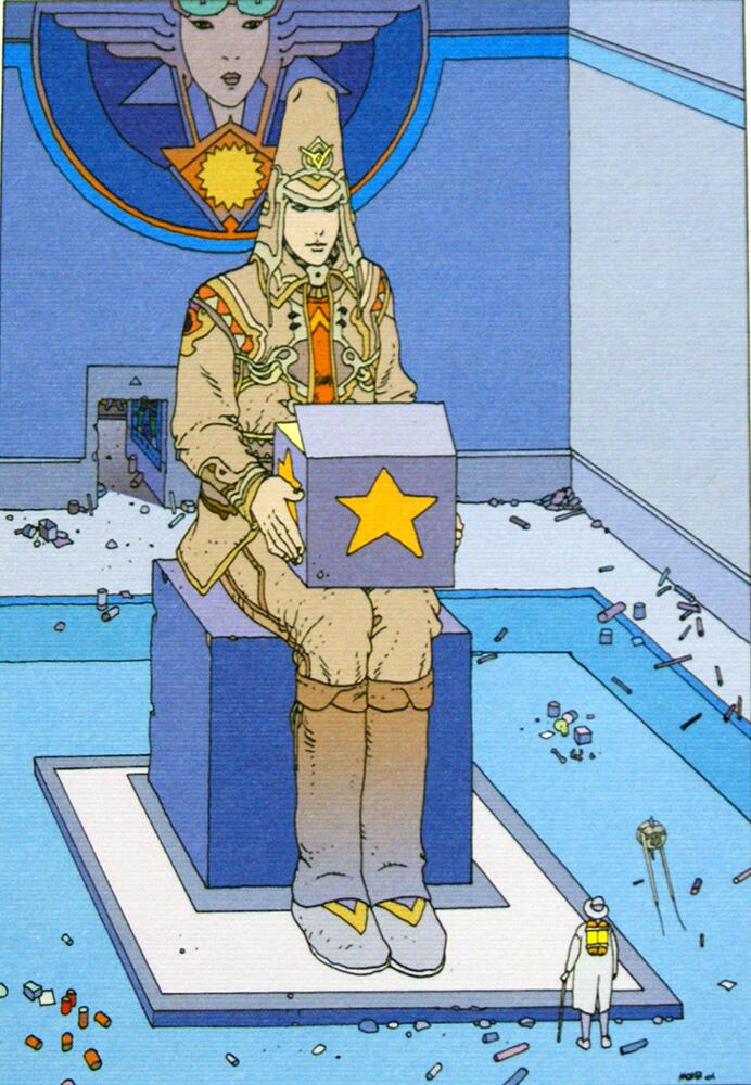 Star Box art by Moebius (Jean Giraud) Star Box art by Moebius (Jean Giraud)