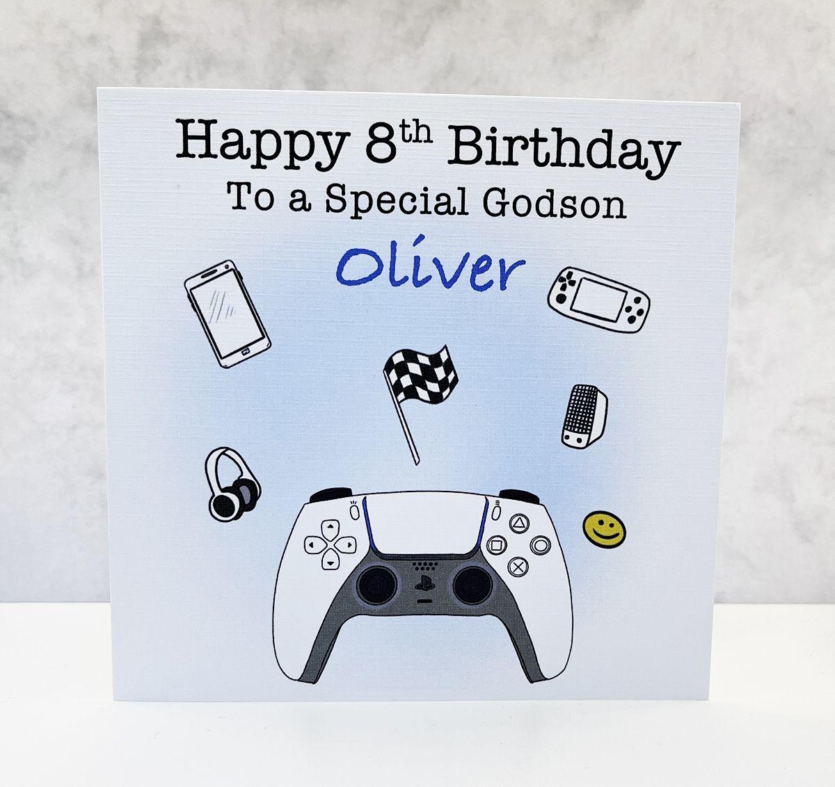 Personalised Birthday Card - PS5