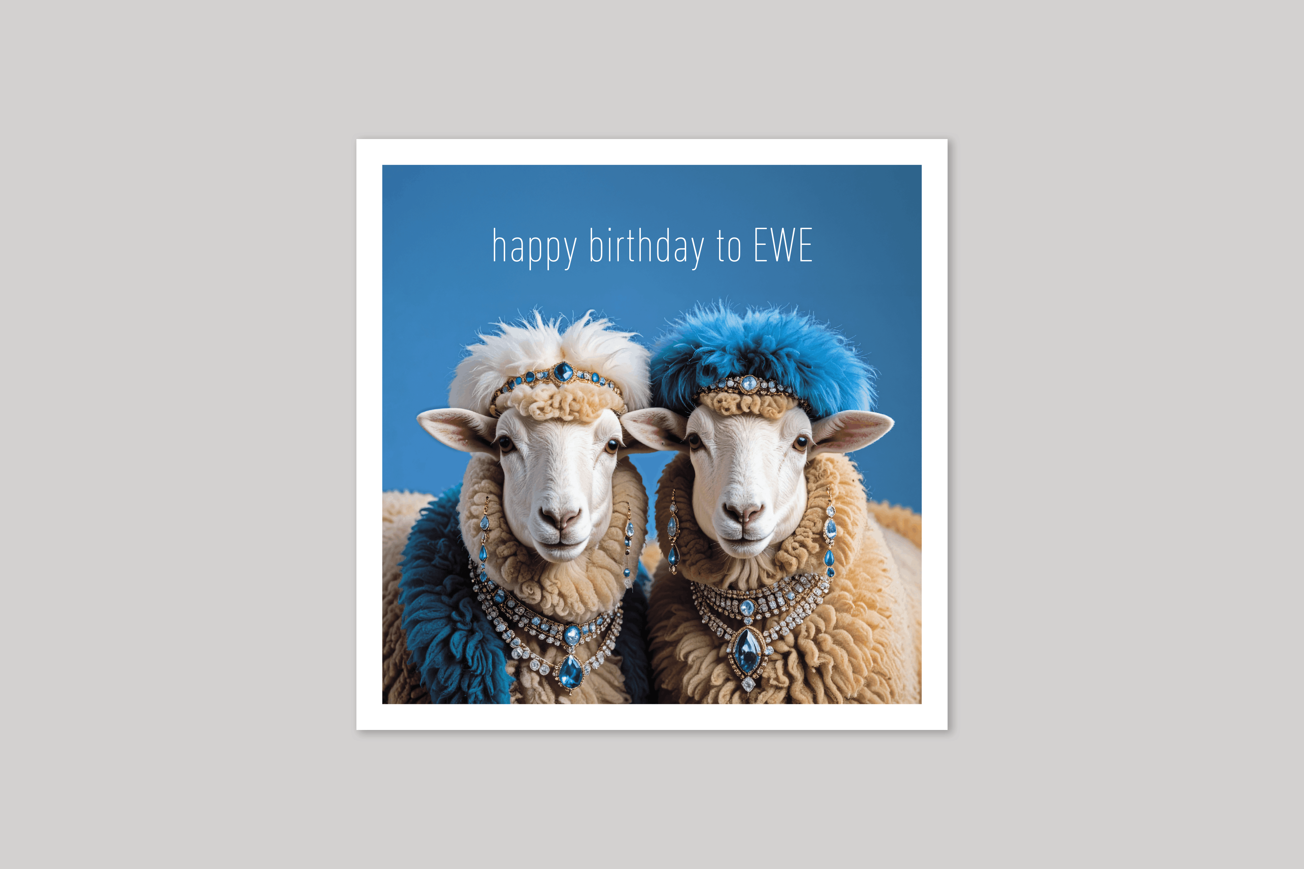 Happy Birthday to Ewe is from Coola Coola an uber-cool range of animal cards published by Icon.