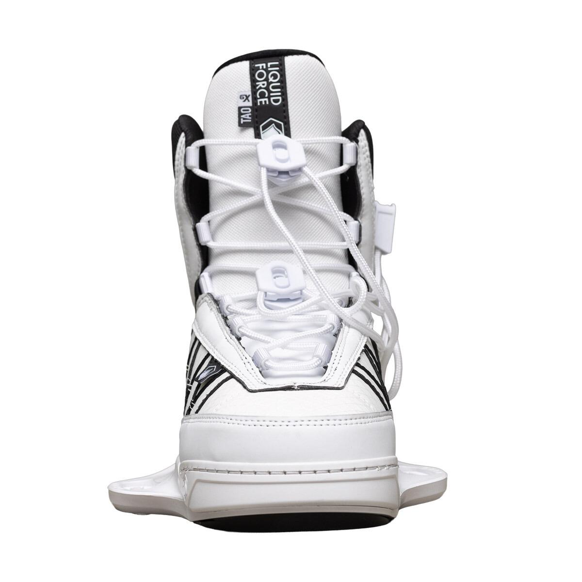 Liquid Force 2026 Tao 6X White Wakeboard Bindings 3