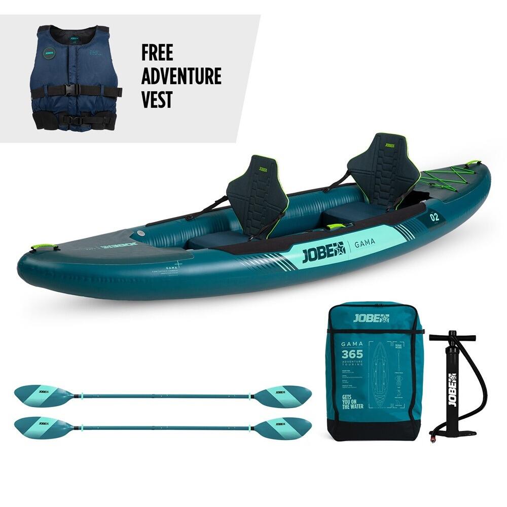 2026 Jobe Gama Inflatable Kayak Package 1