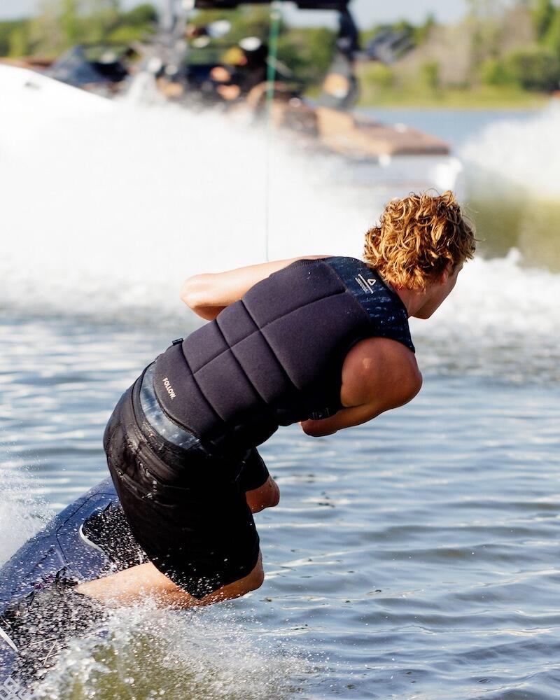 Follow 2026 Affiliate Tapered Fit Men's Wakeboard Impact Vest Black