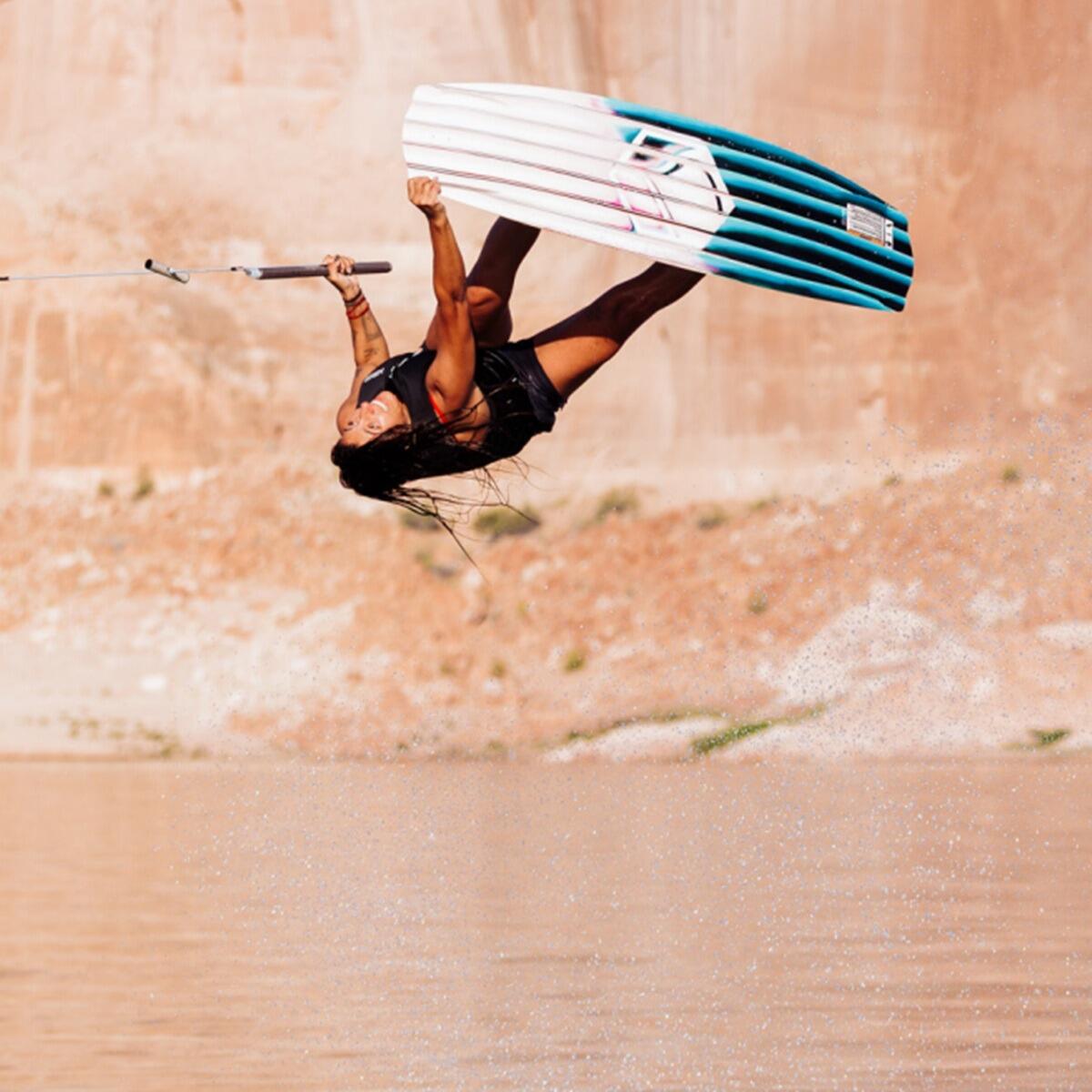 Liquid Force 2026 Angel Women's Boat Wakeboard action