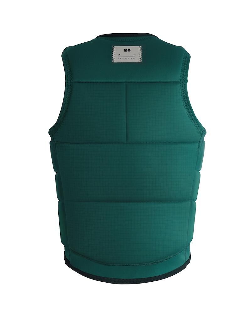 Follow 2026 Project One Traction Men's Wakeboard Impact Vest Emerald