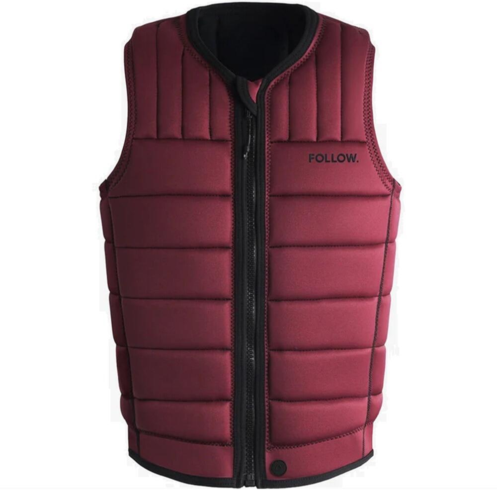 Follow Total Wake Impact Vest 2025 Maroon