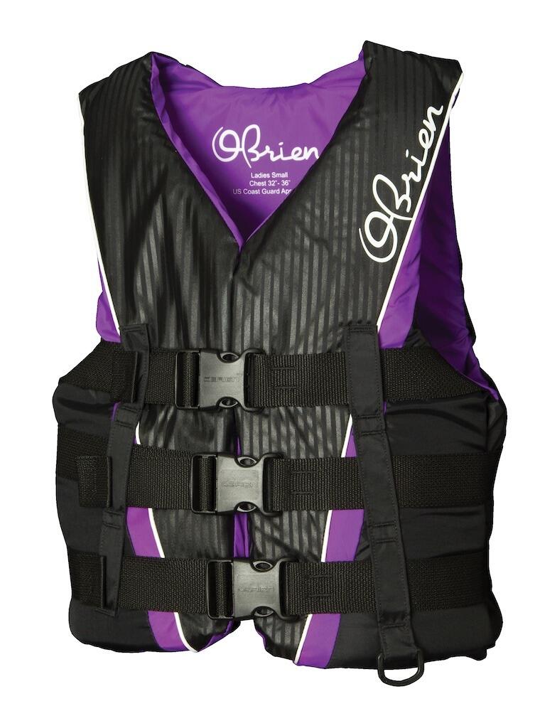 OBrien Women's 3 Buckle Adjustable Nylon Buoyancy Vest