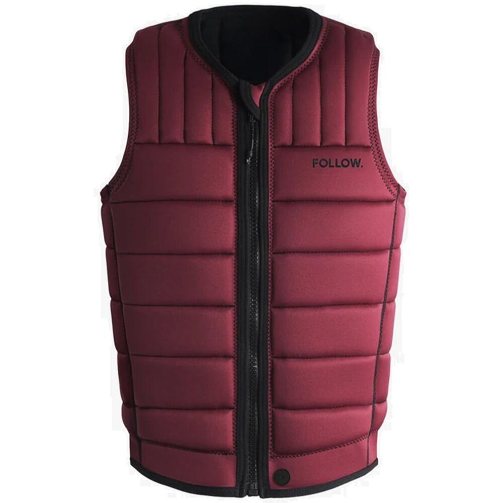 Follow Total Wake Impact Vest 2025 Maroon