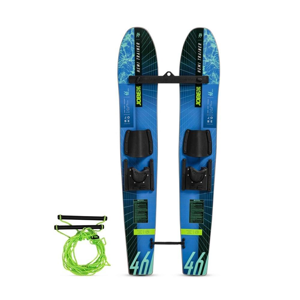 Jobe Hemi 46in Trainer Combo Water Skis w/ Bindings 1