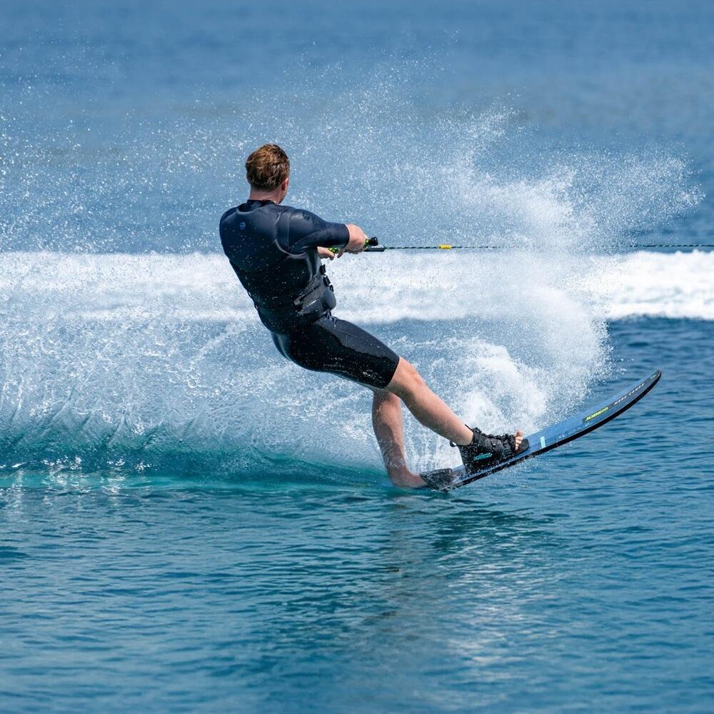 Jobe Mode Combo Water Skis, 67 Inch Blue 2026 Action 2