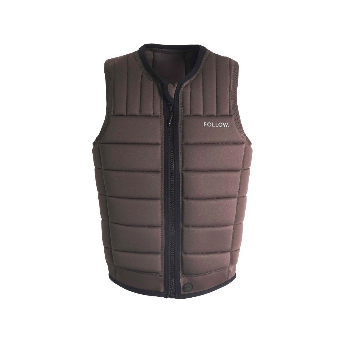 Follow Total Wake Impact Vest 2025 Dark Brown