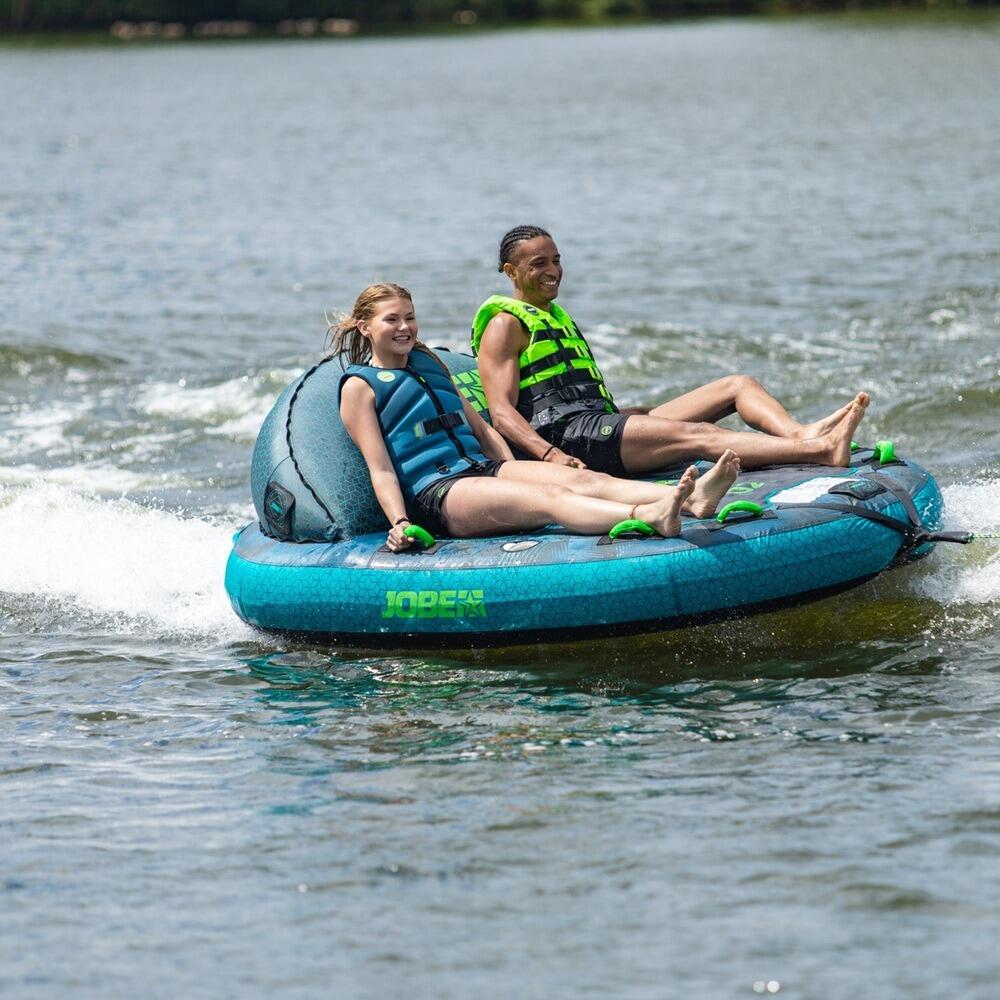 Jobe 2026 Compound Towable Inflatable Tube 2P action