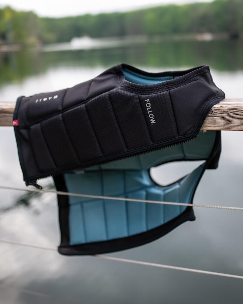 Follow 2026 Project One Traction Men's Wakeboard Impact Vest Black
