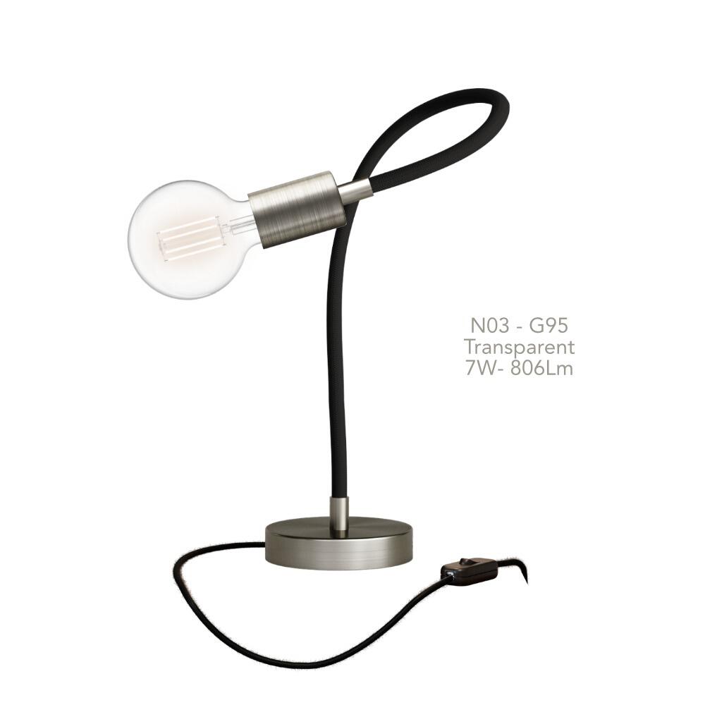Charcoal Black Table Flex Light | powershackshop.co.uk