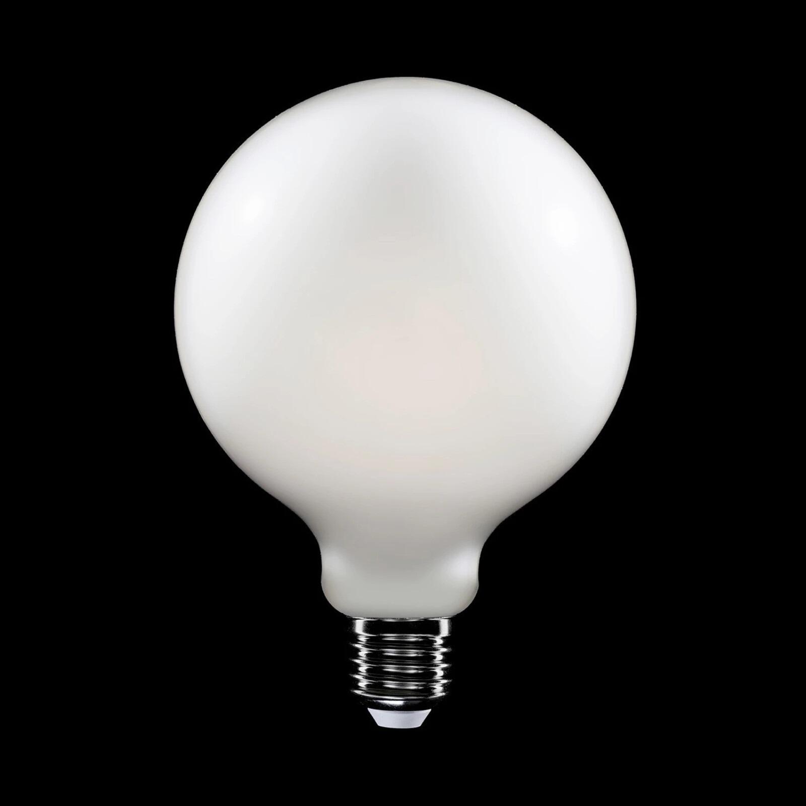 M05 LED Milky Globe Bulb, G125 4W 470LM E27 2700K