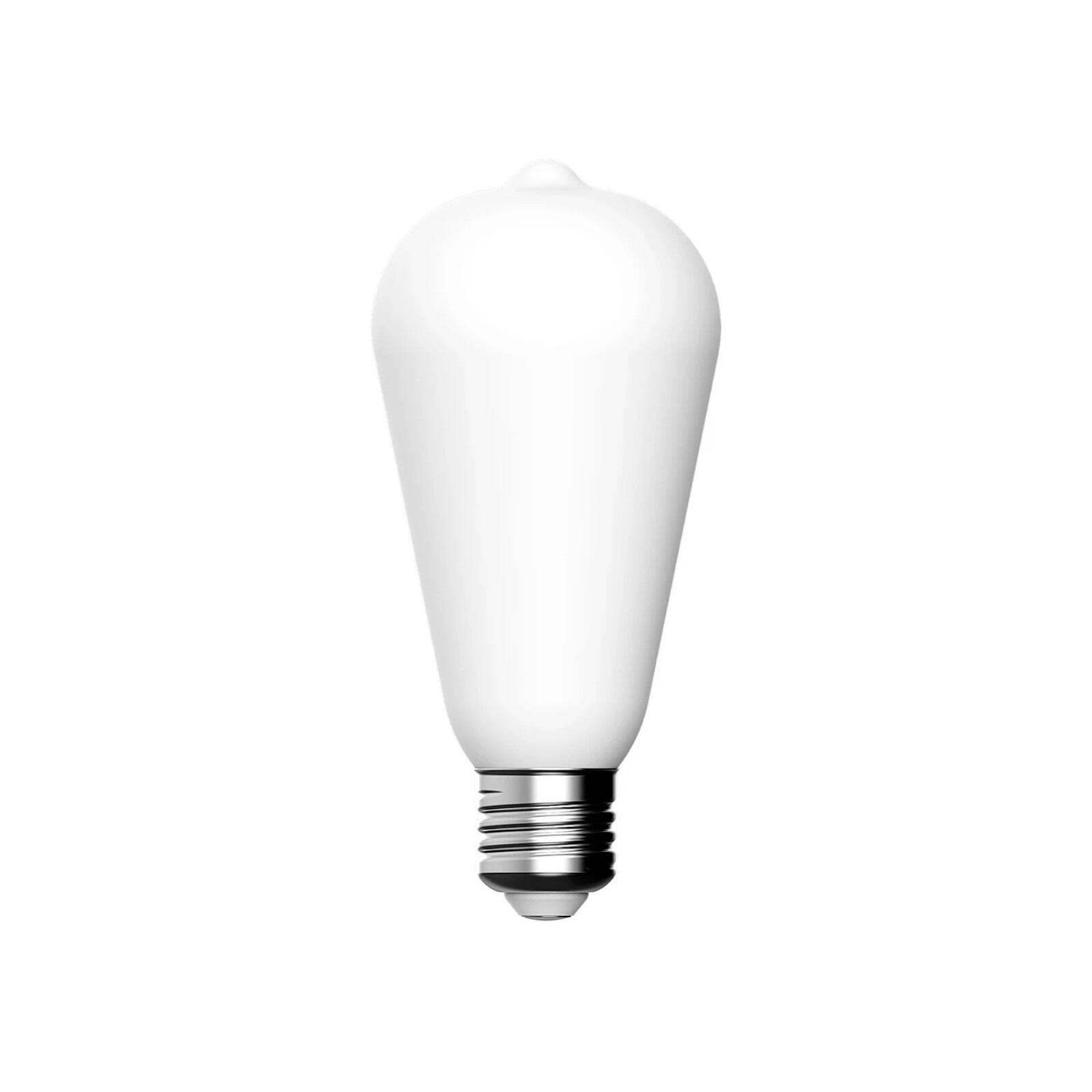 P02 LED Porcelain Effect Bulb, ST64 7W CRI 95 640LM E27 2700K