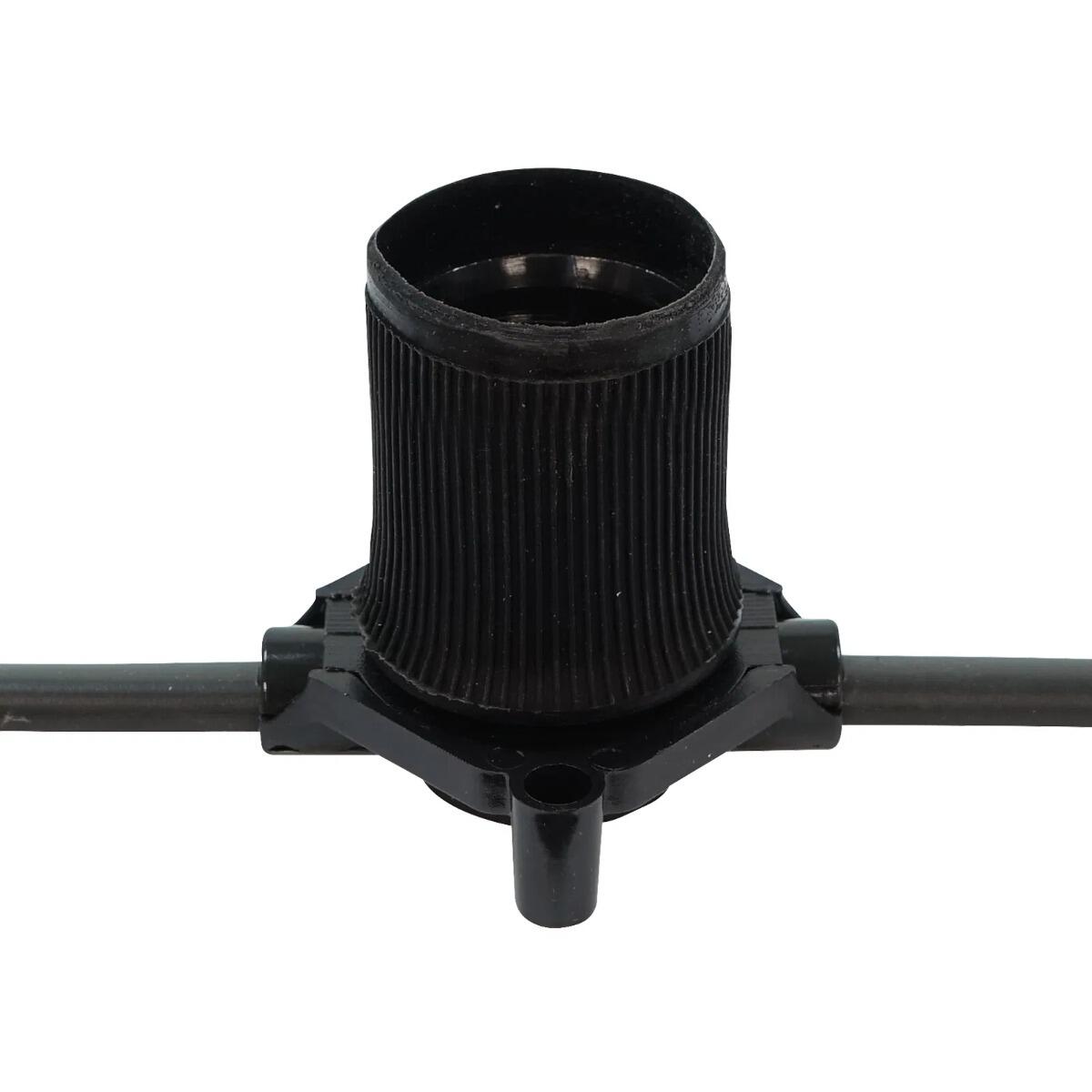 ES Festoon with 3 Metre Spaced Lamp Holders | powershackshop.co.uk