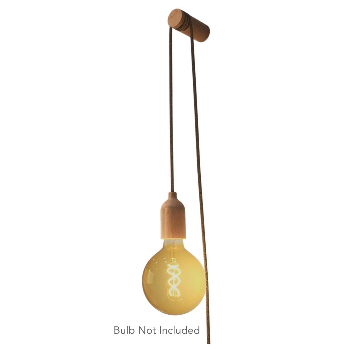Tentorium Lux - Plug In Interior Light With Wall Peg | powershackshop.co.uk