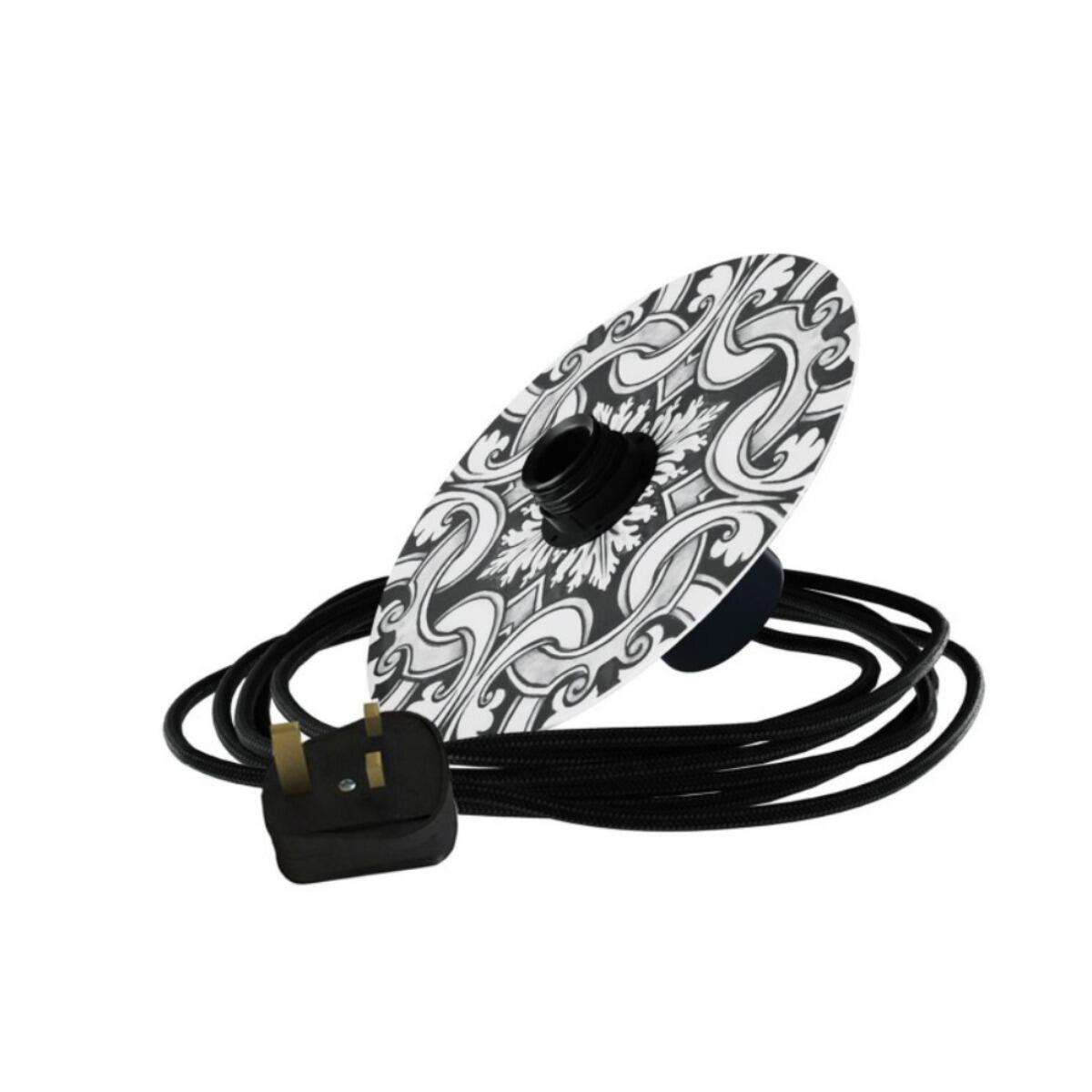 Disco Nera - Plug In Outdoor Lamp