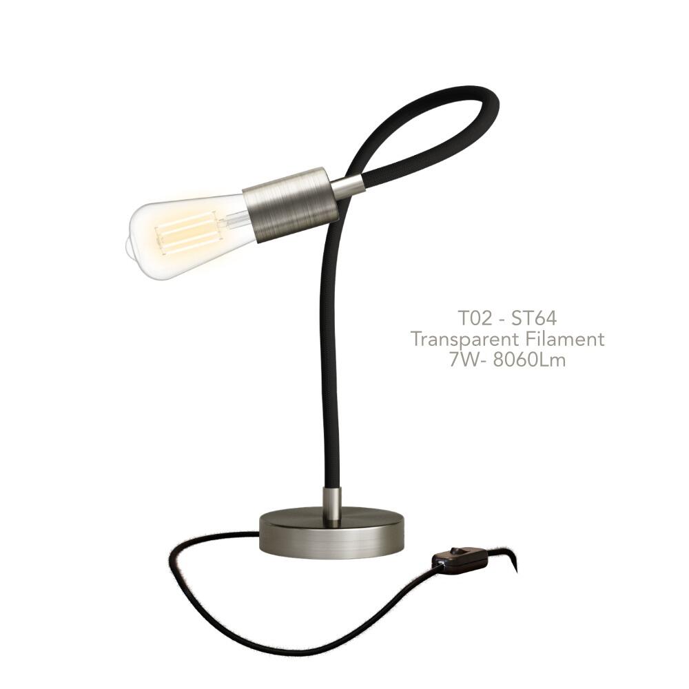 Charcoal Black Table Flex Light | powershackshop.co.uk