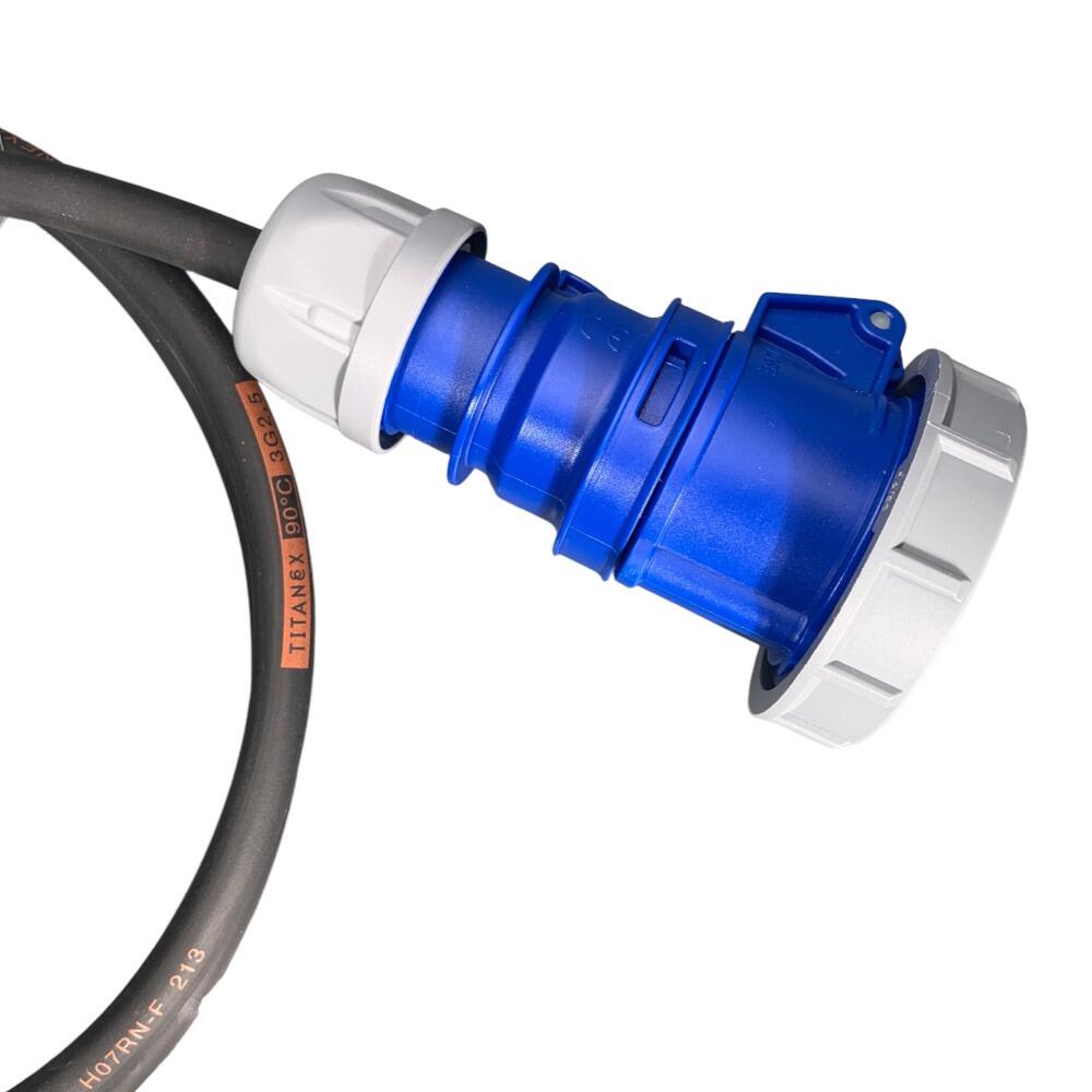 16 AMP 3 PIN EXTENSION LEAD 2.5MM² IP67 | powershackshop.co.uk