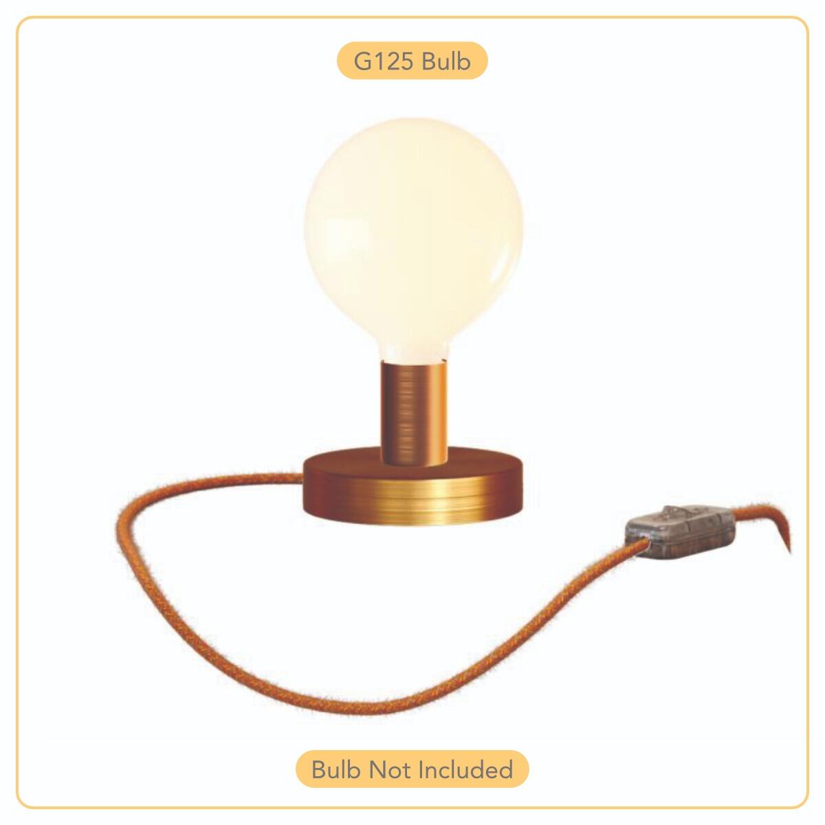 Metallo Copper - the perfect table lamp for those seeking a light source with a sophisticated and distinctive character | powershackshop.co.uk