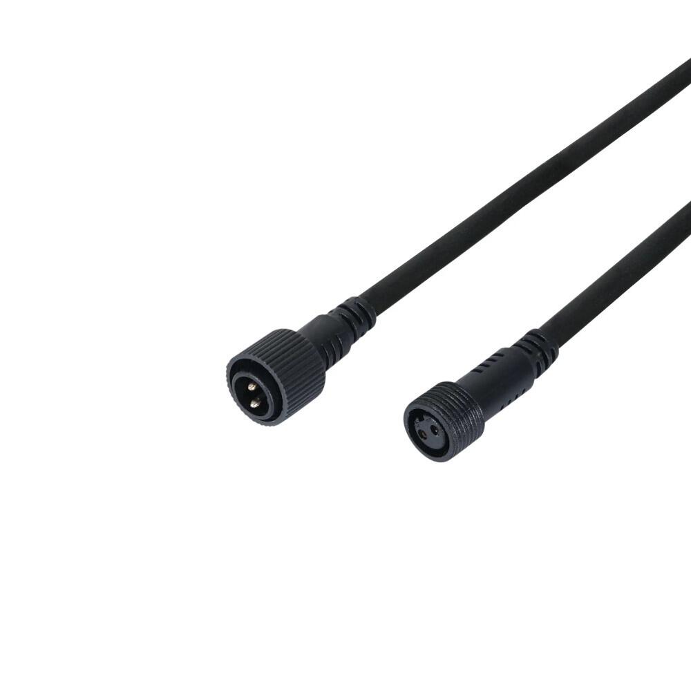 String Light Extension Cable Black 5 Metres | powershackshop.co.uk
