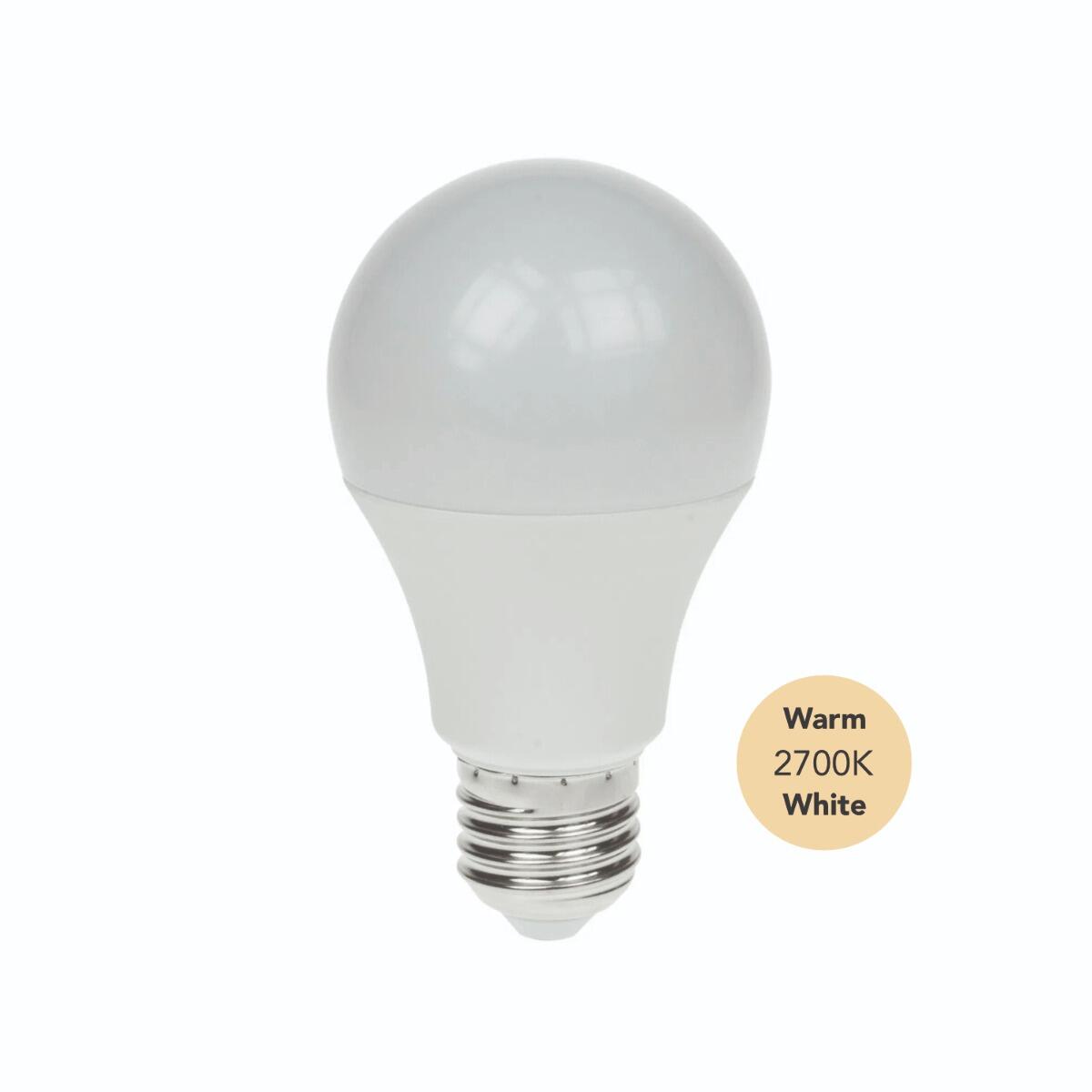8.5W ES (E27) 2700K Warm White GLS LED Lamp, 855LM | powershackshop.co.uk