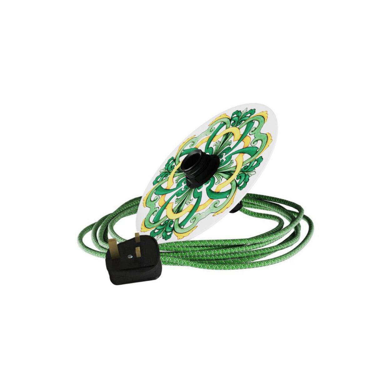 Disco Verde - Plug In Outdoor Lamp