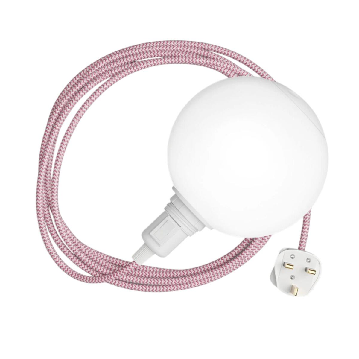 Palla Rosa - Plug In Interior Light | powershackshop.co.uk
