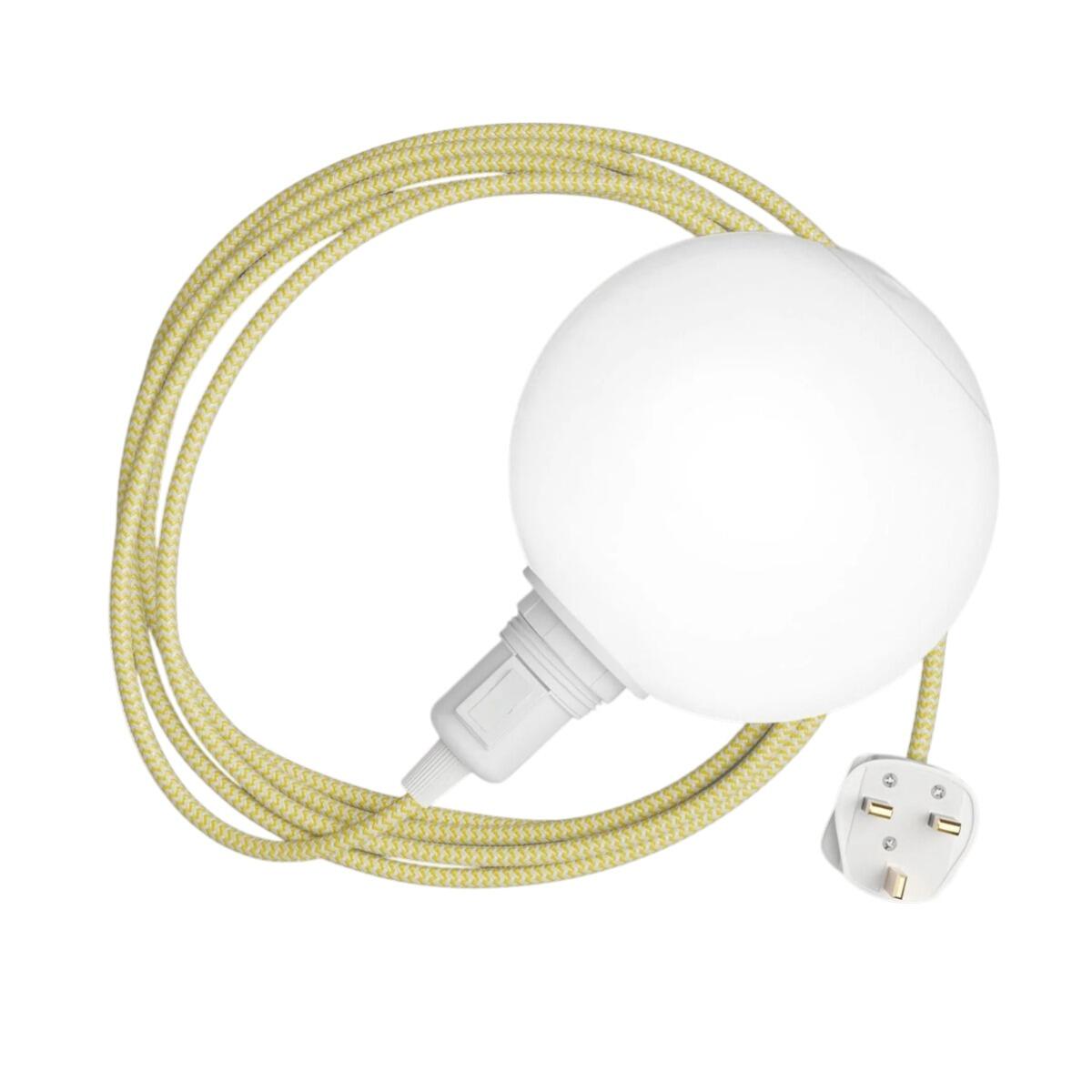 Palla Gialla - Plug In Interior Light | powershackshop.co.uk