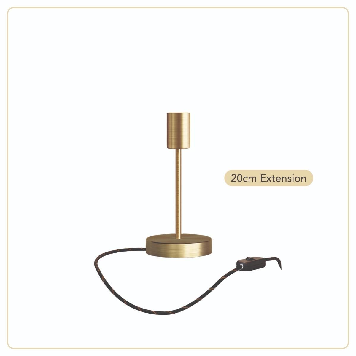 Metallo Bronze - Table Lamp | powershackshop.co.uk
