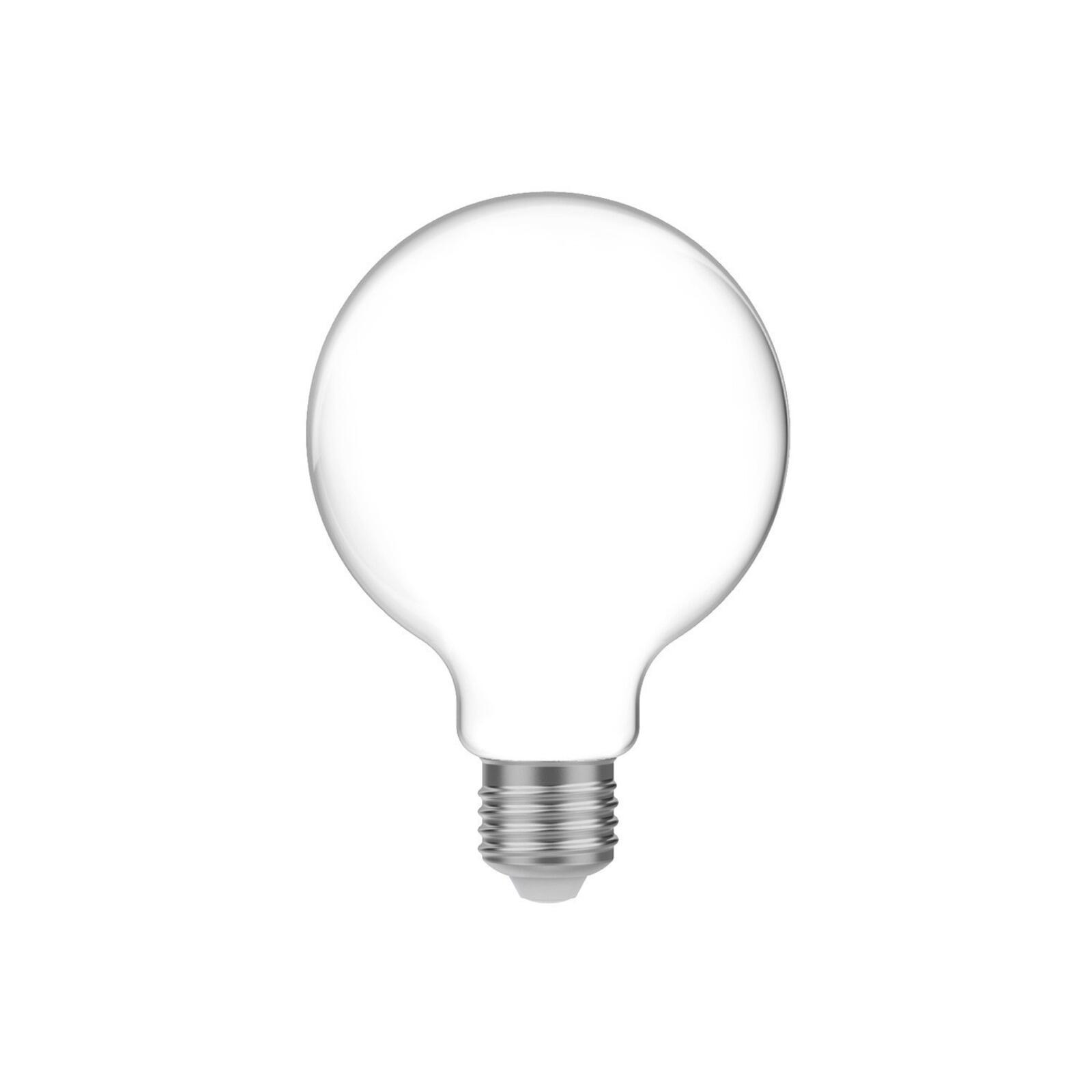 M04 LED Milky Globe Bulb, G95 4W 470LM E27 2700K