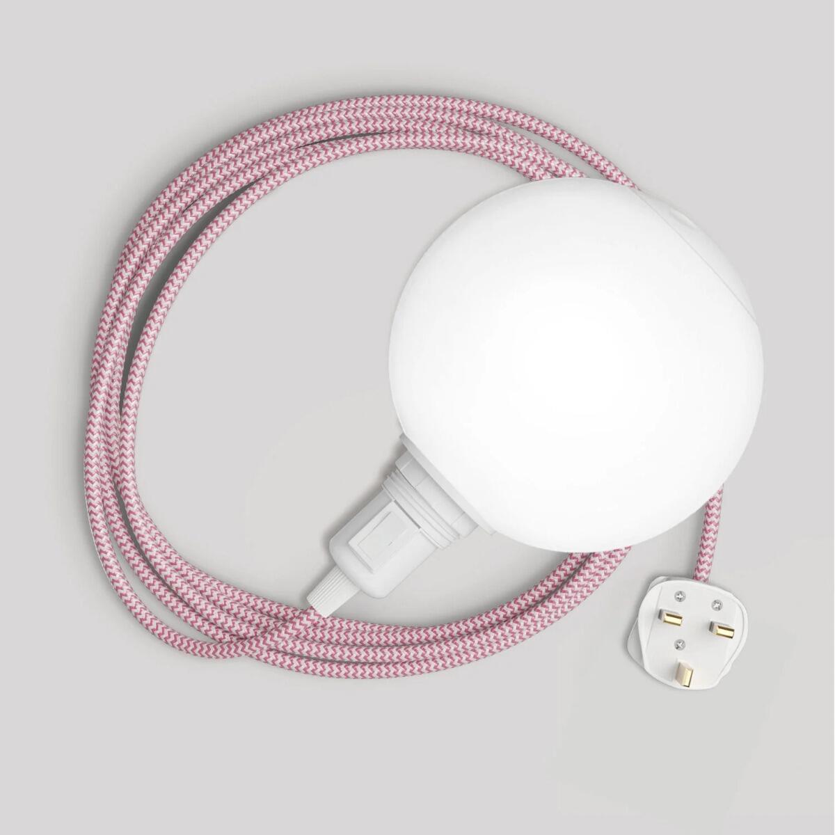 Palla Rosa - Plug In Interior Light | powershackshop.co.uk