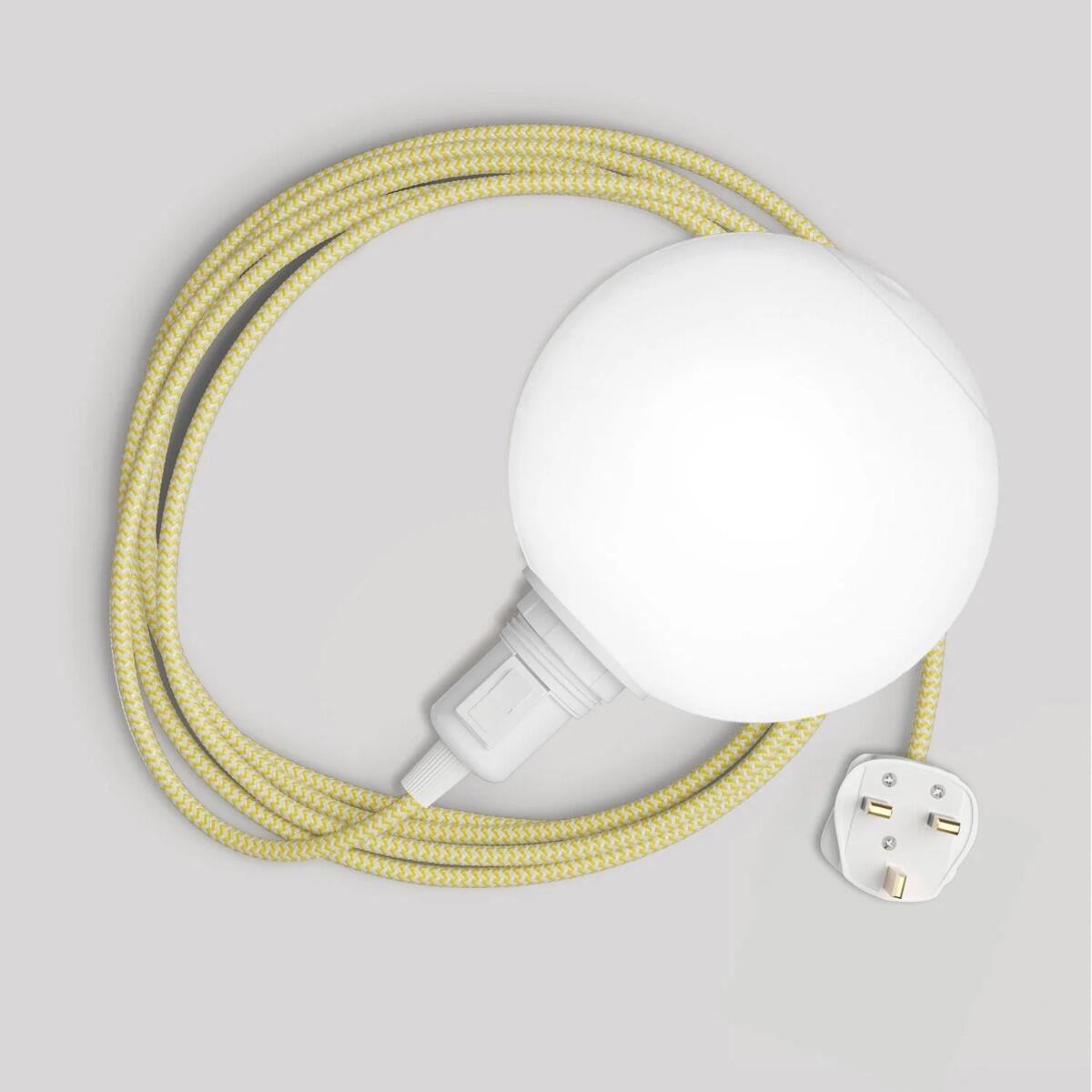 Palla Gialla - Plug In Interior Light | powershackshop.co.uk