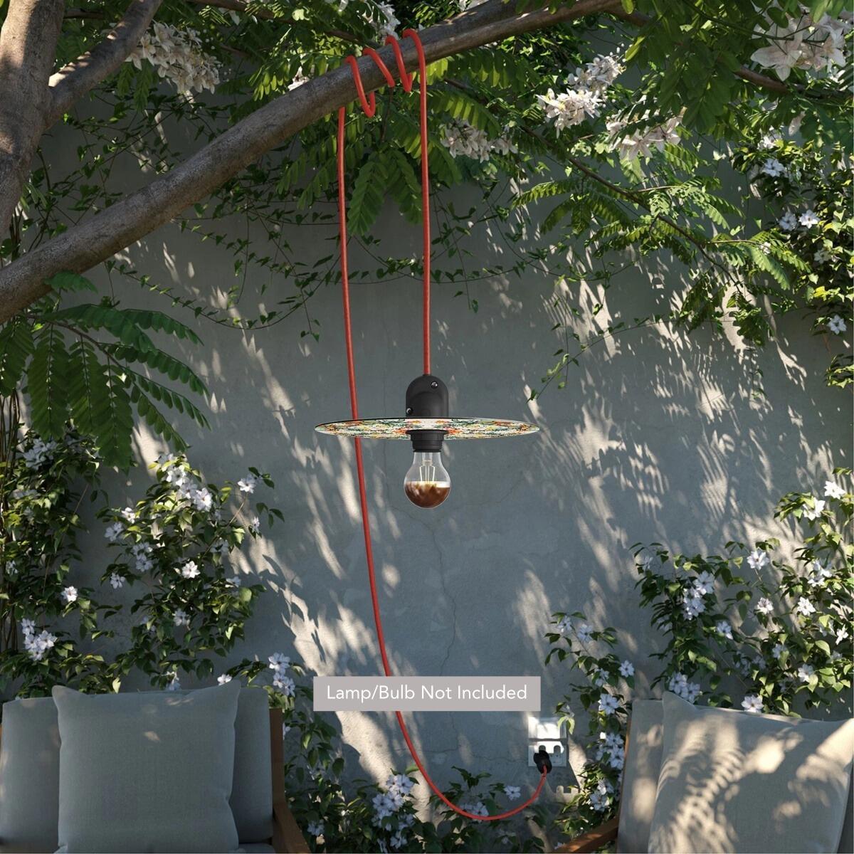 Disco Rossa - Plug In Outdoor Lamp