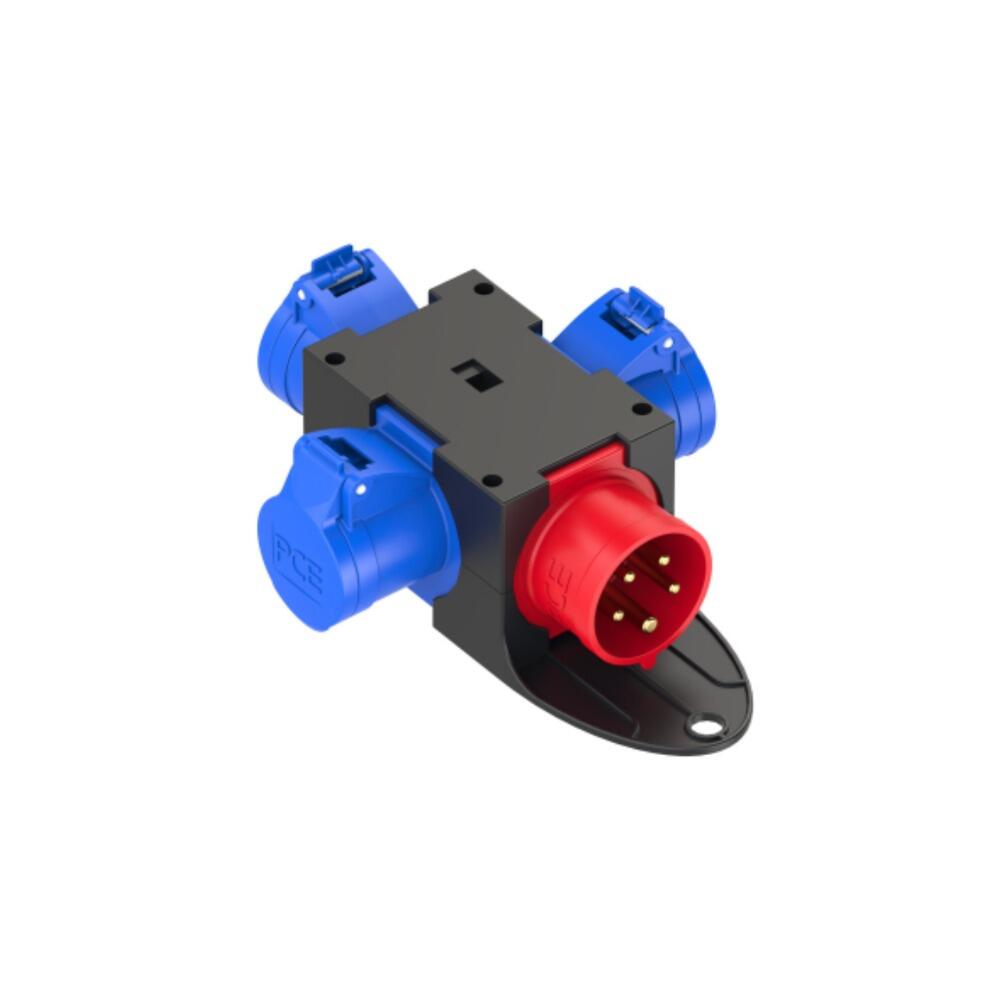 16A 400V > 3x 16A 230V | St Anton Distribution 9430458