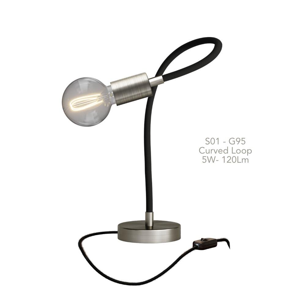 Charcoal Black Table Flex Light | powershackshop.co.uk