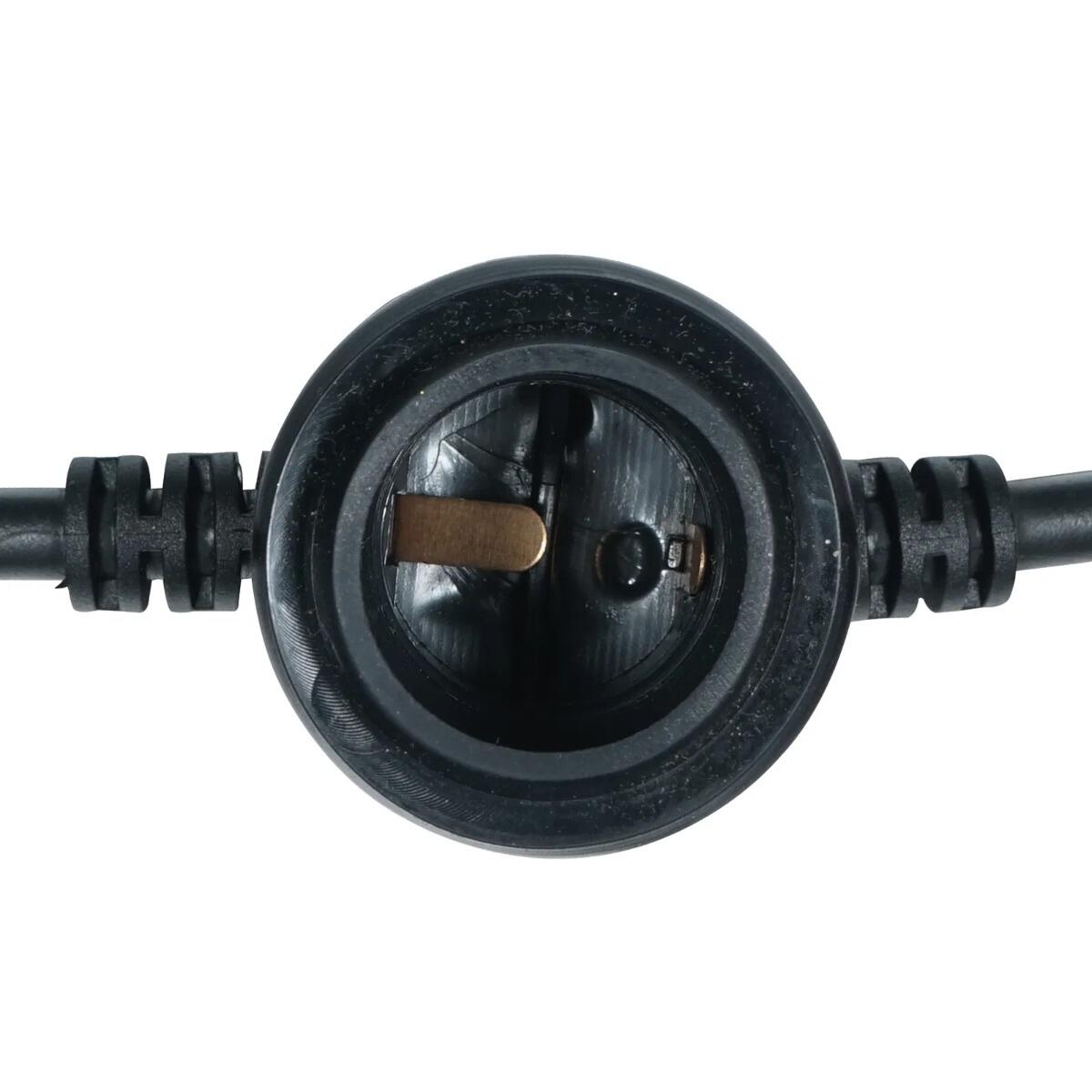 ES Festoon with 1 Metre Spaced Lamp Holders - LEDJ Commercial | powershackshop.co.uk