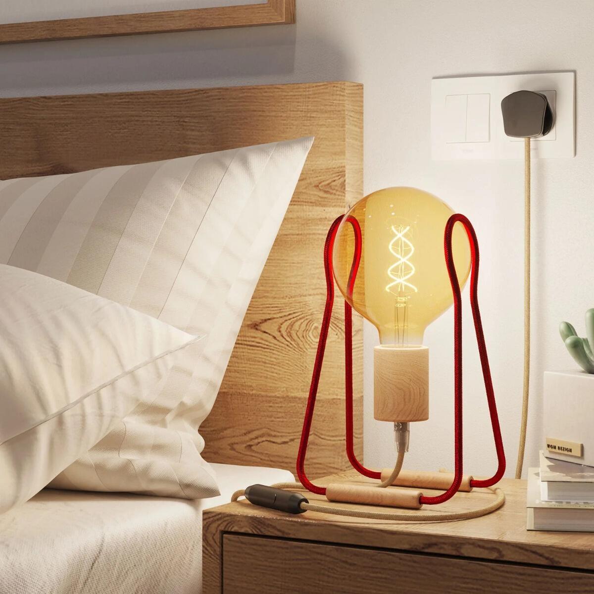 Taché Rossa | Practical, Creative Designer Table Light | powershackshop.co.uk